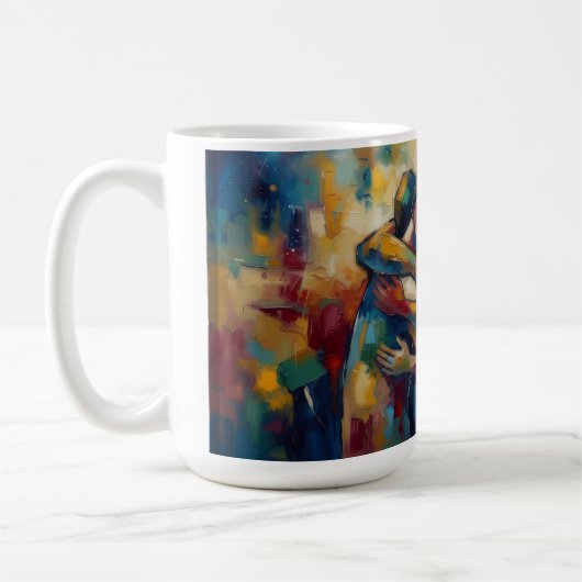 Abstrakt Kaffeetasse (Links)