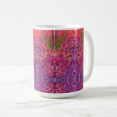 Abstrakt Kaffeetasse (VorderseiteRechts)