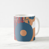 Abstrakt Kaffeetasse (VorderseiteRechts)