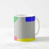 Abstrakt Kaffeetasse (VorderseiteRechts)