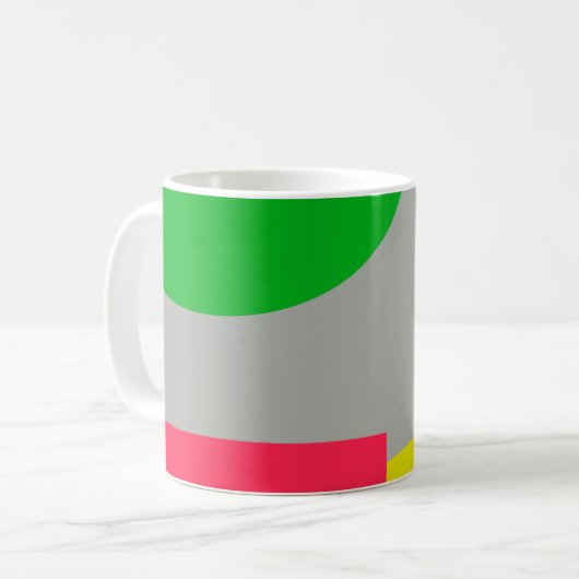 Abstrakt Kaffeetasse (Vorderseite Links)