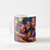 Abstrakt Kaffeetasse (Vorderseite Links)