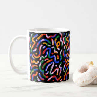 abstrakt kaffeetasse