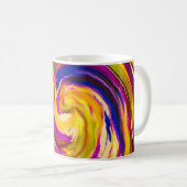 Abstrakt Kaffeetasse (VorderseiteRechts)