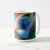Abstrakt kaffeetasse (VorderseiteRechts)