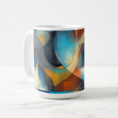 Abstrakt kaffeetasse (Vorderseite Links)