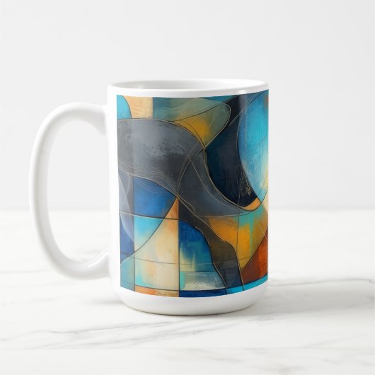 Abstrakt kaffeetasse (Links)
