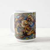 Abstrakt Kaffeetasse (Vorderseite Links)