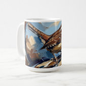 Abstrakt Kaffeetasse (Vorderseite Links)
