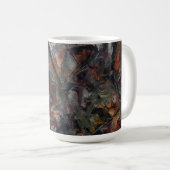 Abstrakt Kaffeetasse (VorderseiteRechts)