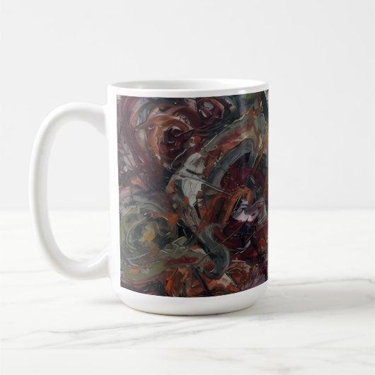 Abstrakt Kaffeetasse (Links)