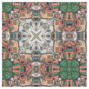 Abstrakt Kaleidoskop Stoff