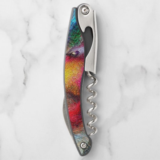 Abstrakt Kellnermesser (Rückseite)