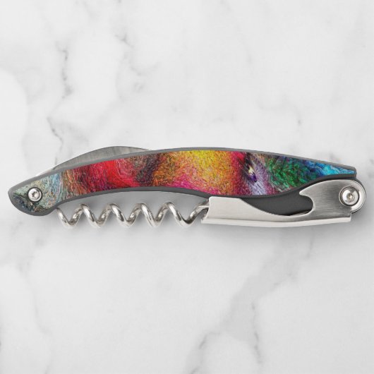 Abstrakt Kellnermesser (Rückseite)