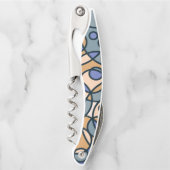 Abstrakt Kellnermesser (Vorderseite)