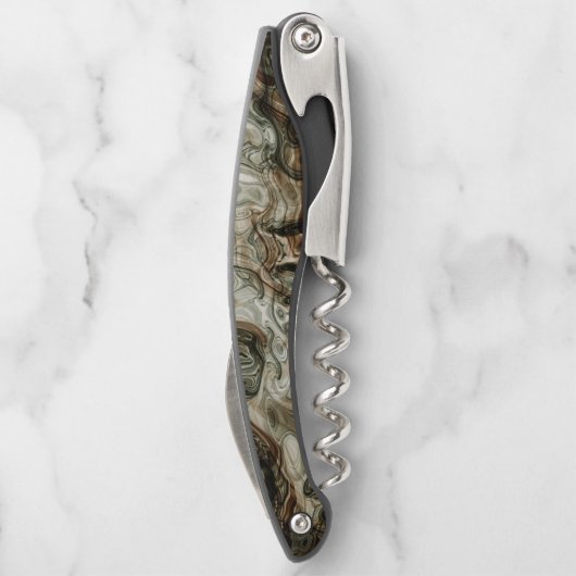 Abstrakt Kellnermesser (Rückseite)