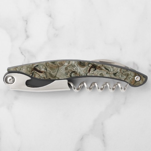 Abstrakt Kellnermesser (Vorderseite)