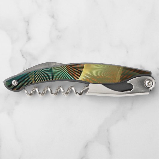 Abstrakt Kellnermesser (Rückseite)