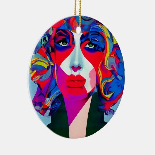 Abstrakt Keramik Ornament (Rechts)