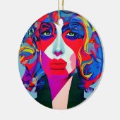 Abstrakt Keramik Ornament (Links)