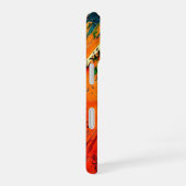 Abstrakt Kinetic Spritzer_ iPhone Case 16 Hülle (Rechte Seite)