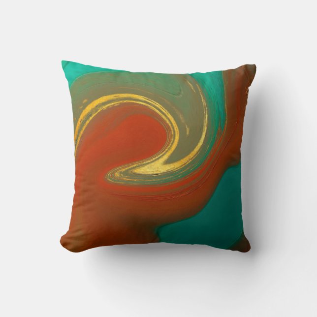 abstrakt kissen (Vorderseite)