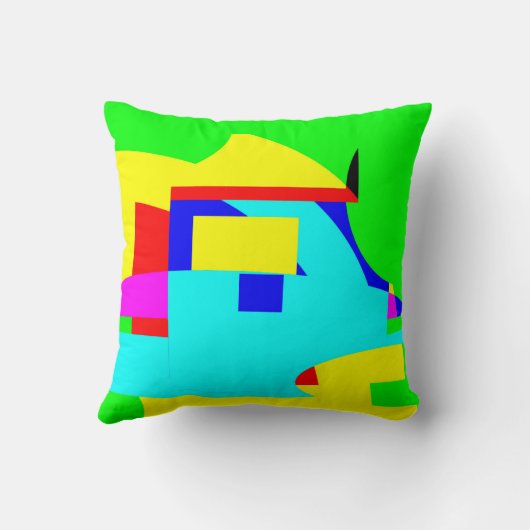 Abstrakt Kissen (Rückseite)