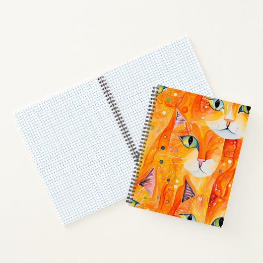 Abstrakt Kitts-Notebook Notizblock (Innenseite)