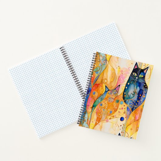 Abstrakt Kitts-Notebook Notizblock (Innenseite)