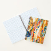 Abstrakt Kitts-Notebook Notizblock (Innenseite)