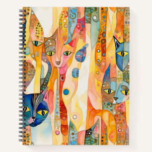 Abstrakt Kitts-Notebook Notizblock