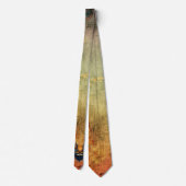 Abstrakt Kitty Necktie Krawatte (Rückseite)