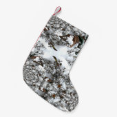 Abstrakt Kleiner Weihnachtsstrumpf (Vorderansicht (hängend))