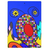 abstrakt klemmbrett (Rückseite)