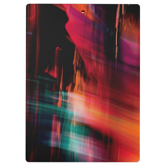 Abstrakt Klemmbrett (Rückseite)