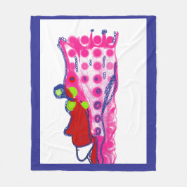 Abstrakt königliche Kunst Fleece Decke