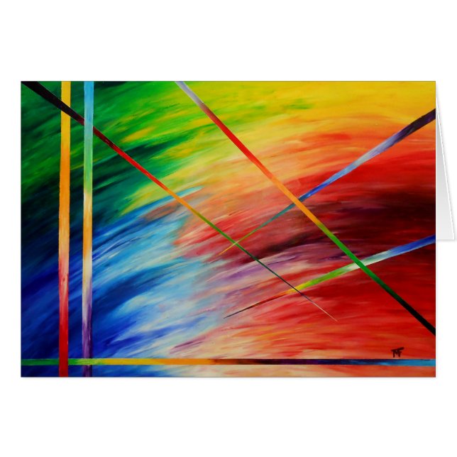 Abstrakt - Kräfte der Schaffung (Vorderseite (Horizontal))