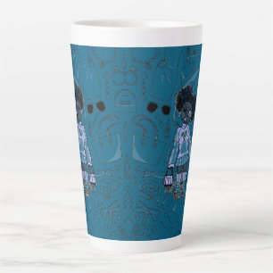 Abstrakt Krass Graffiti Milchtasse