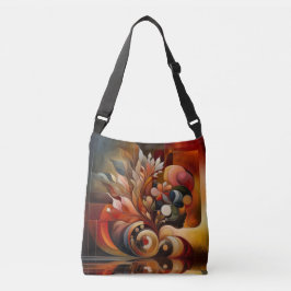 Abstrakt, Kubismus, Moderne Kunst, Ganzkörpertasch Tragetaschen Mit Langen Trägern