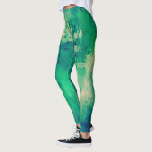 Abstrakt Künstlerisch Leggings (Links)