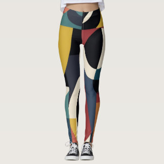 Abstrakt künstlerisch leggings