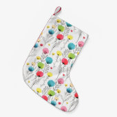 abstrakt, kunstvoll, künstlerisch, Hintergrund, Hi Kleiner Weihnachtsstrumpf (Vorderansicht (hängend))