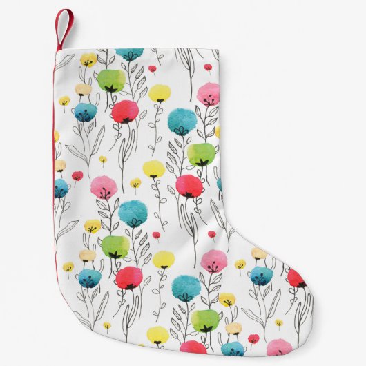 abstrakt, kunstvoll, künstlerisch, Hintergrund, Hi Kleiner Weihnachtsstrumpf (Vorderseite)