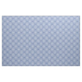 Abstrakt Lacy Fraktal Snowflake Pattern auf Blue Stoff (Yard (91,4 cm))