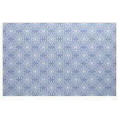 Abstrakt Lacy Fraktal Snowflake Pattern auf Blue Stoff (Fat Quarter (45,7 x 55,9 cm))