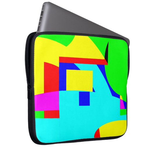 Abstrakt Laptopschutzhülle (Vorne Rechts)