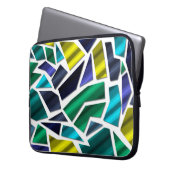 Abstrakt Laptopschutzhülle (Vorderseite Links)