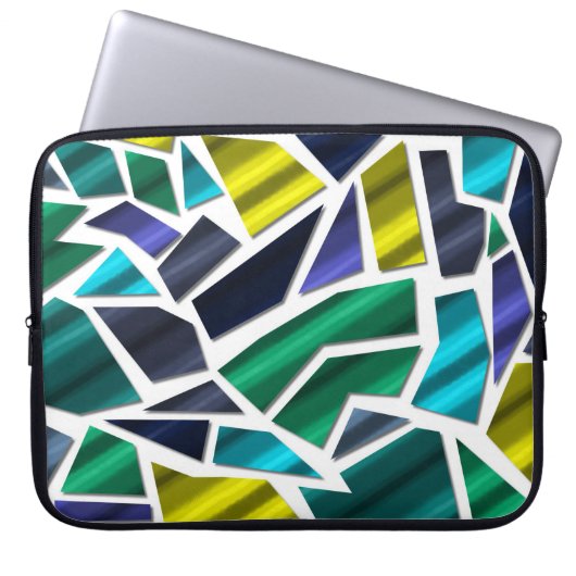 Abstrakt Laptopschutzhülle (Vorderseite)