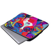 Abstrakt Laptopschutzhülle (Vorne Knopf)