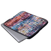 Abstrakt Laptopschutzhülle (Vorne Knopf)